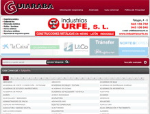 Tablet Screenshot of guiaraba.com